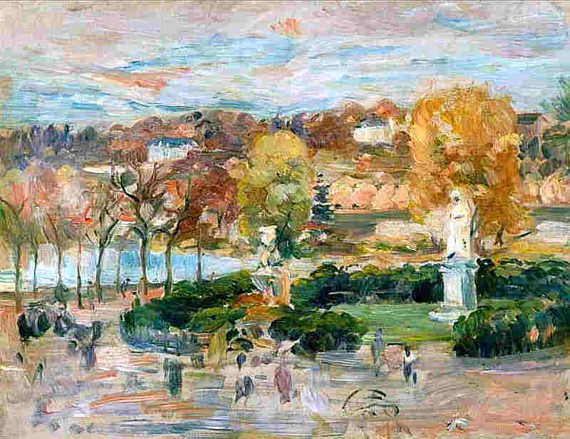 Paysage de Tours par Berthe Morisot