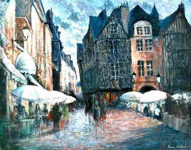 Le  vieux Tours par Pierre Coulon