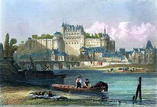 Le ch&acirc;teau d'Amboise ^par Adolphe Rouargue