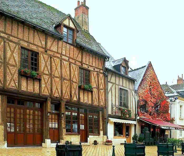 Maison &agrave; colombage d'Amboise