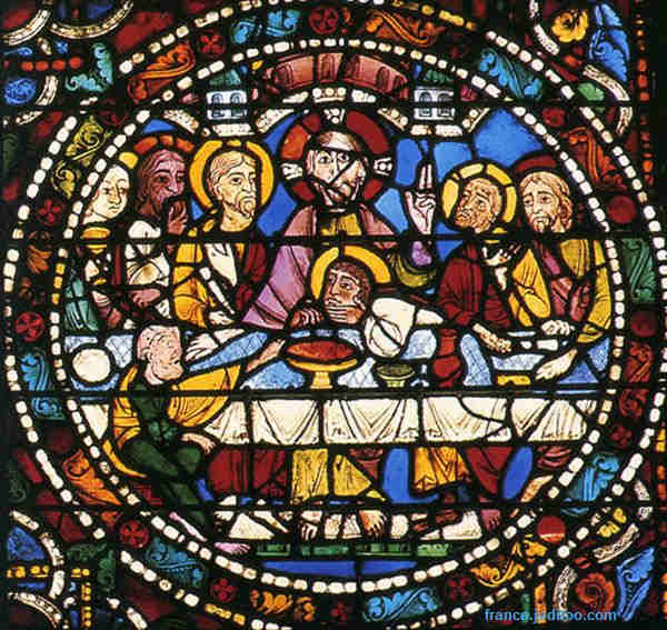 Vitrail de la cath&eacute;drale de Chartres