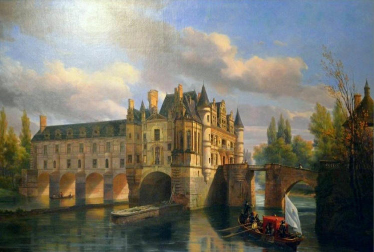 chenonceau par Pierre Justin Ouvrie