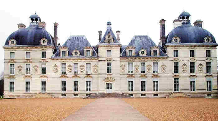 Cheverny, fa&ccedil;ade 