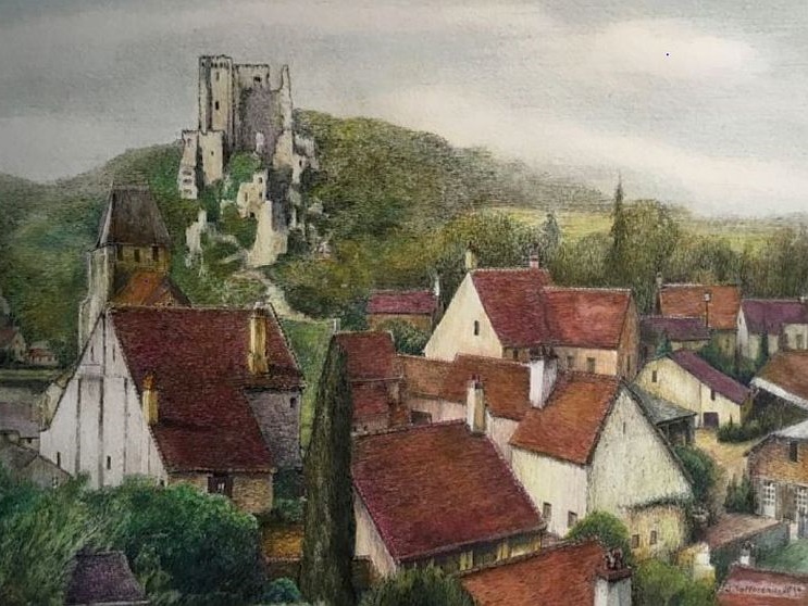 Lavardin village by J. Tafforeau