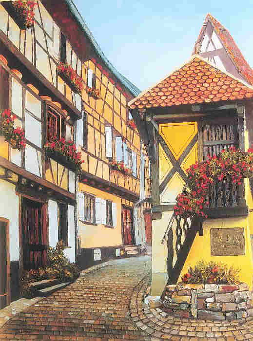 Rue  d'Orl&eacute;ans par Marcel Dumas