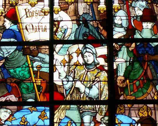 Vitrail cath&eacute;drale d'Orl&eacute;ans