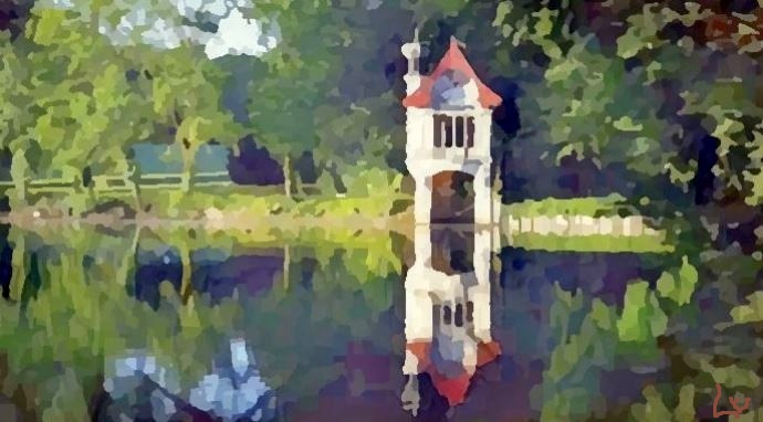 garage &agrave; bateau&egrave; au bord du Loiret &agrave; Olivet par Laura Voolu