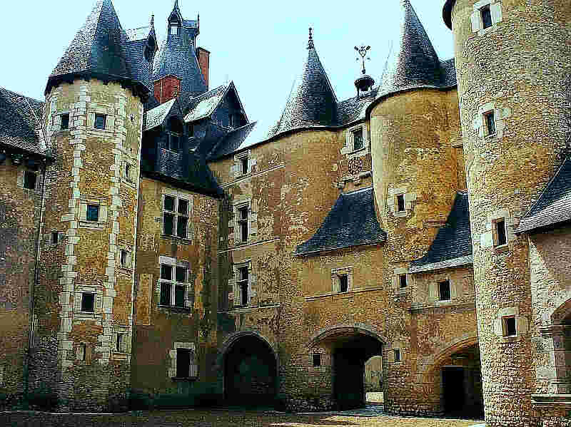 Ch&acirc;teau  de Foug&egrave;res-sur-Bi&egrave;vre