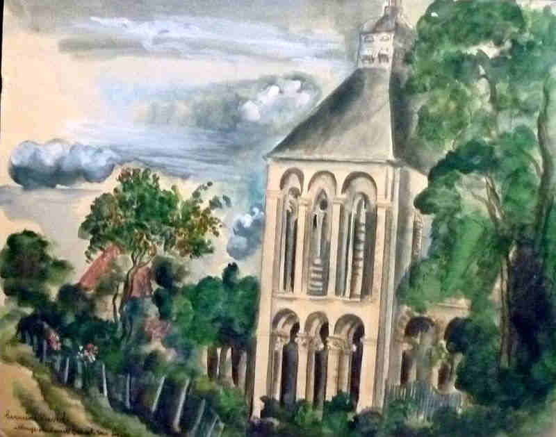 Abbaye de St-Benoit-sur-Loire par hermine David
