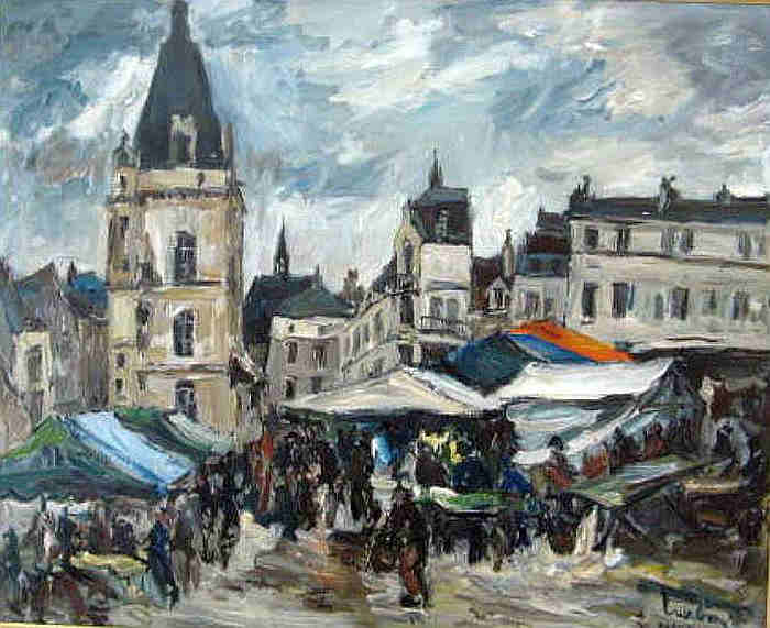 March&eacute; &agrave; Dreux  par Fernand Herbo