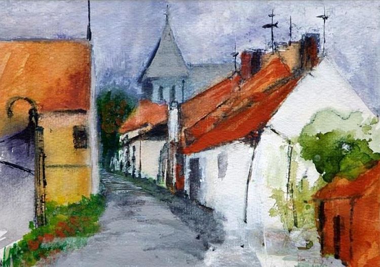 Crissay-sur-Manse par Mia van Hoofstat