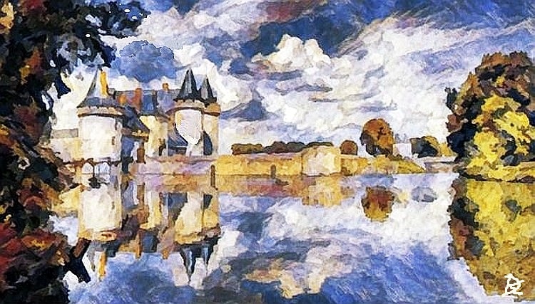 Chateau de Sully-sur-Loire par  Dan Kopel