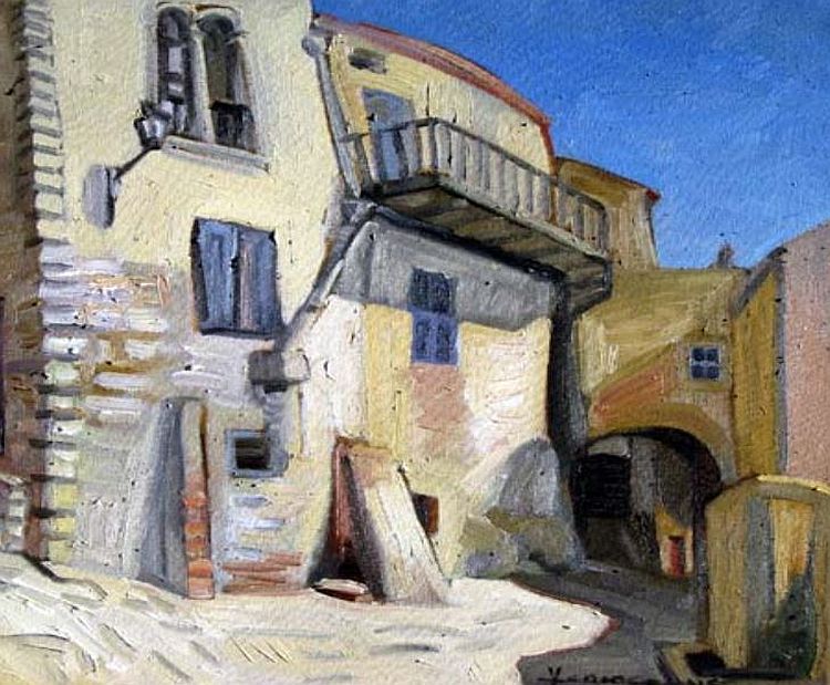 Ruelle de Lumio par Yves Calmejane