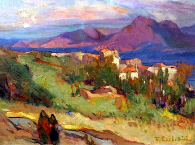 Village corse par Fra&ccedil;ois Corbellini
