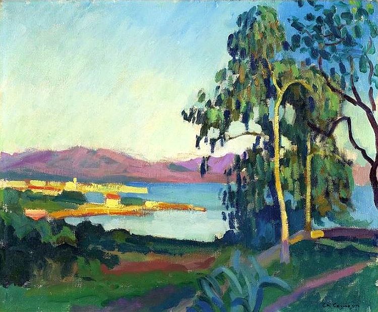Baie d'Ajaccio par Charles Camoin