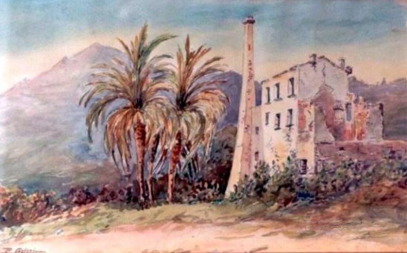 Moulin du Forcone &agrave; Ajaccio  par Paul Corizzi