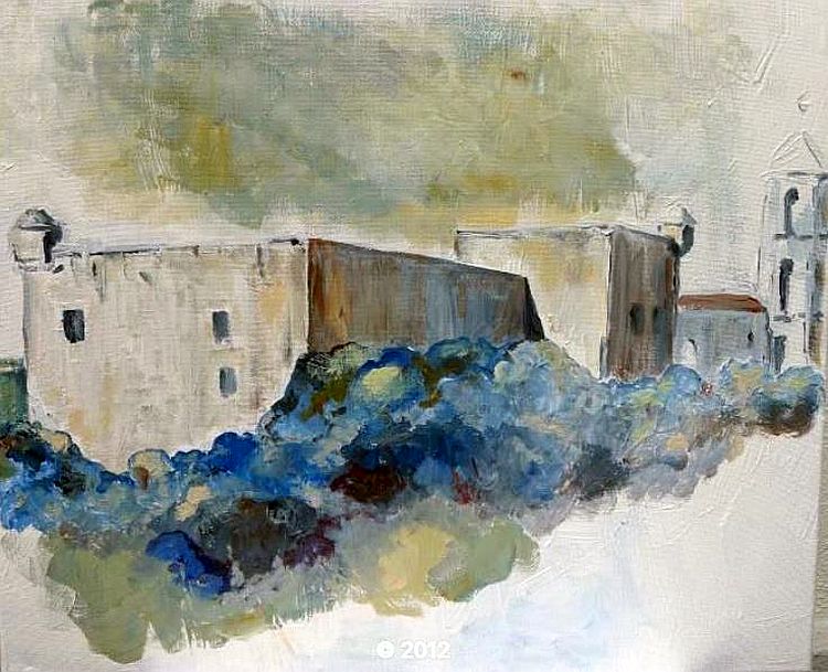 Le fort d'Al&eacute;ria par Dany Mangion