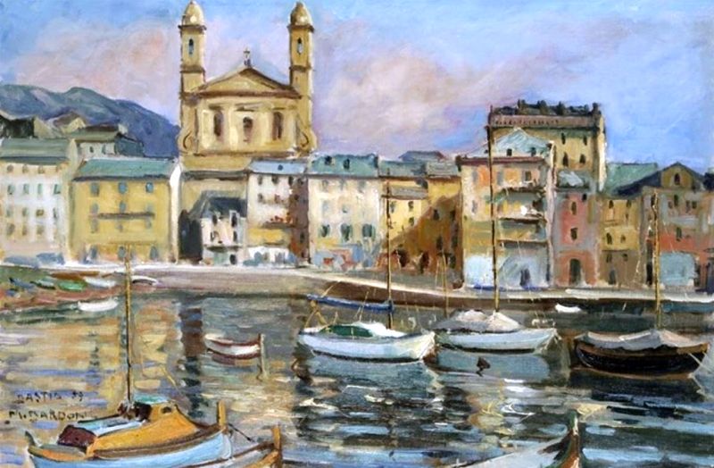 Bastia, le vieux port par Marc Bardon