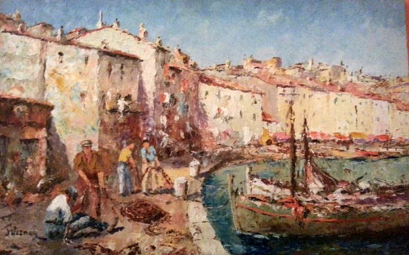 Port de Bastia par Fran&ccedil;ois Joseph Vernay