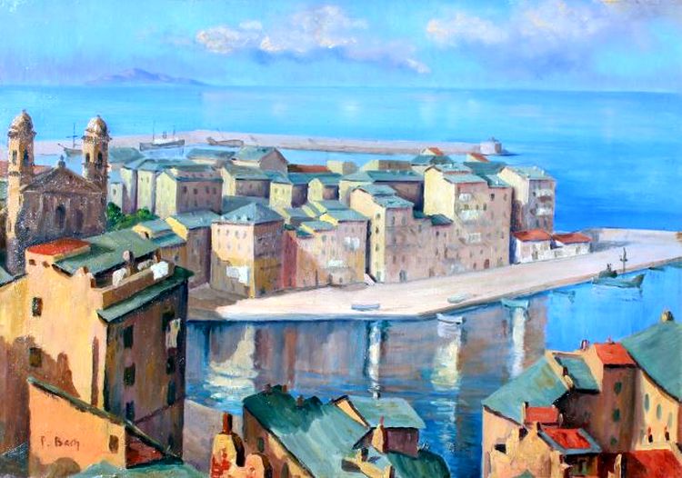 Port de Baastia par Pierre Bach