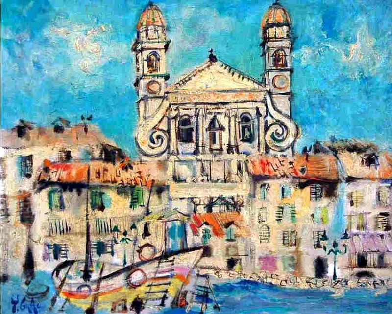 Vieux port Bastia par Yvon Grac
