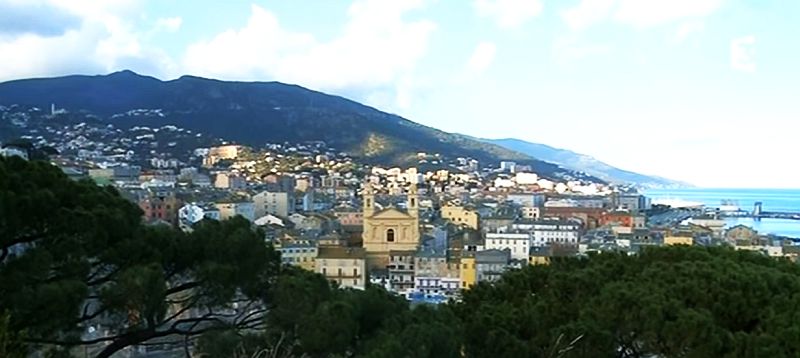 Vue de Bastia