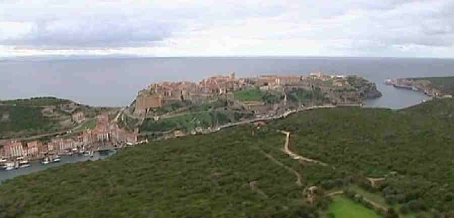 Vue de Bonifacio