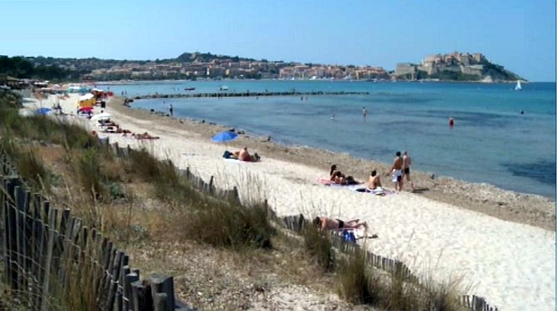 PLage de l'Arinelle  sur le golfe de Calvi