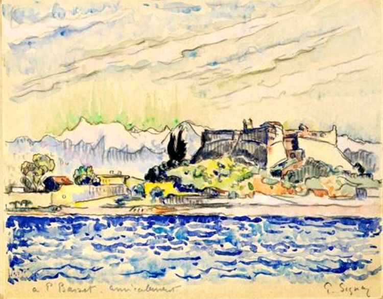 Vue de Calvi par Paul Signac