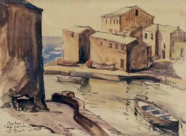 Port de Centuri, Cap Corse par  Pierre Bach