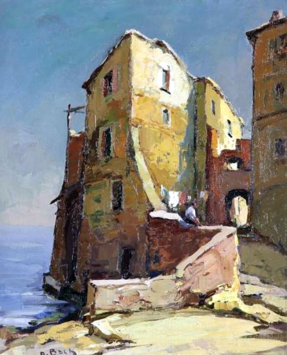 Maison &agrave; Erbalunga par  Pierre Bach