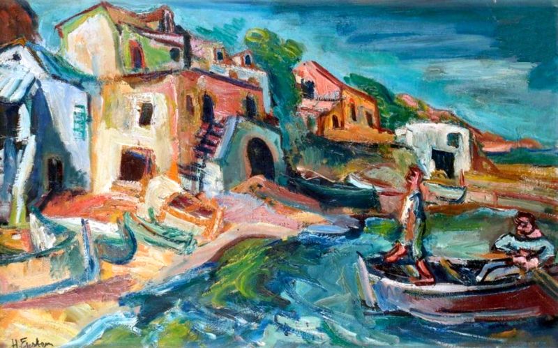 Port d'Erbalunga, cap Corse par Heinti Epstein 
