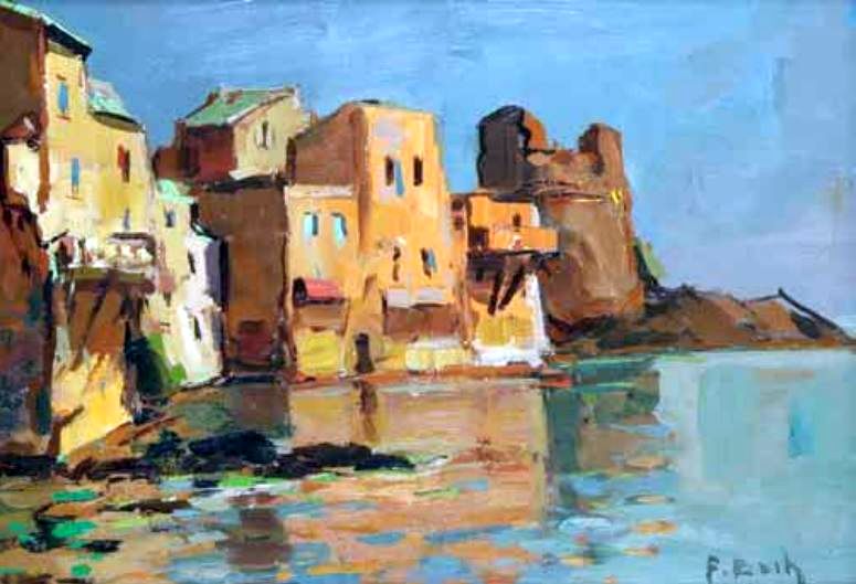 Port d'Erbalunga par  Pierre Bach
