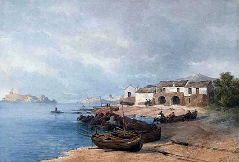 Marian de Barcaggio, cap corse par Charles van de Velde