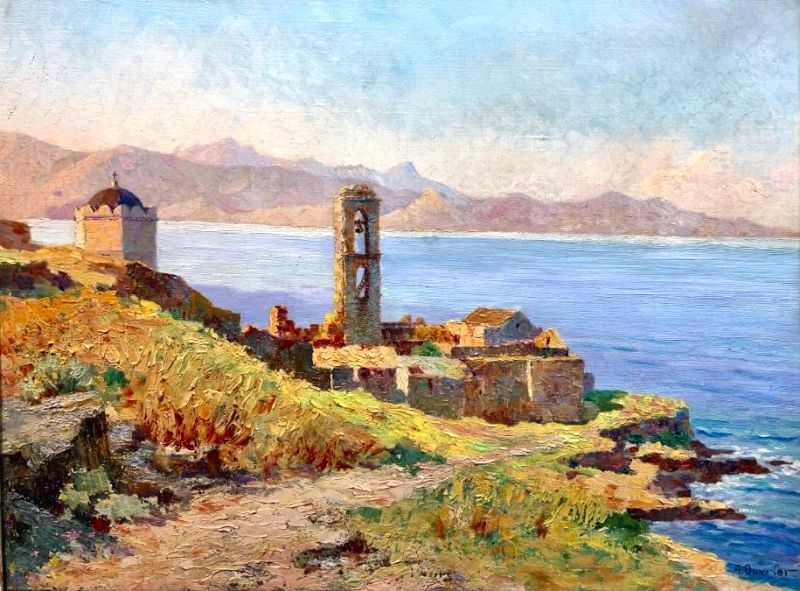 Couvent San Francescu d'Oletta, pr&egrave;s de Nonza par Adrien Ouvrier