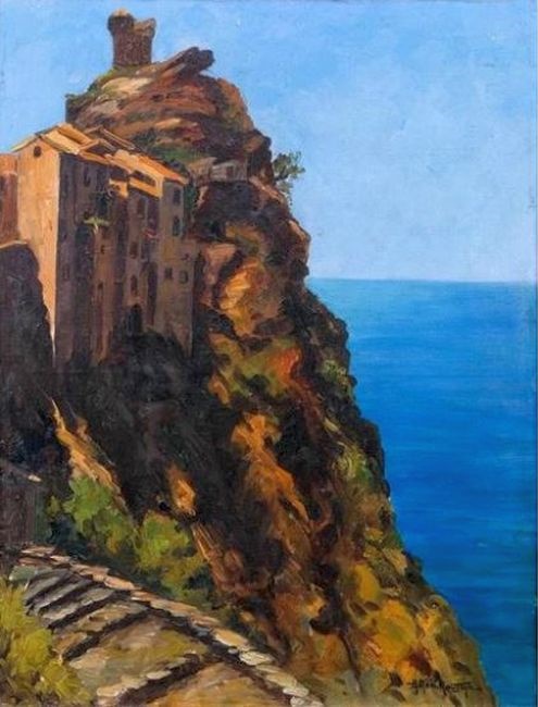 La tour de Nonza par Annie Maris Roustan