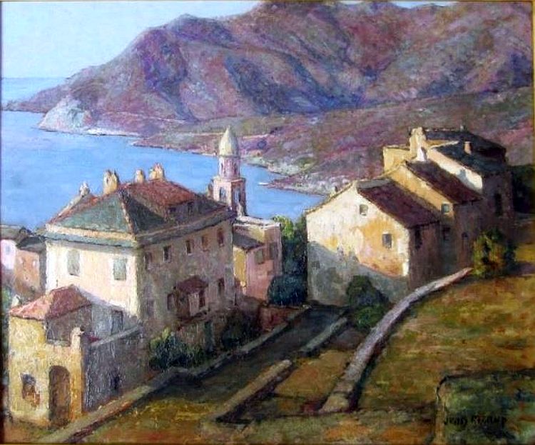 Vue de Nonza par Jean Rigaud