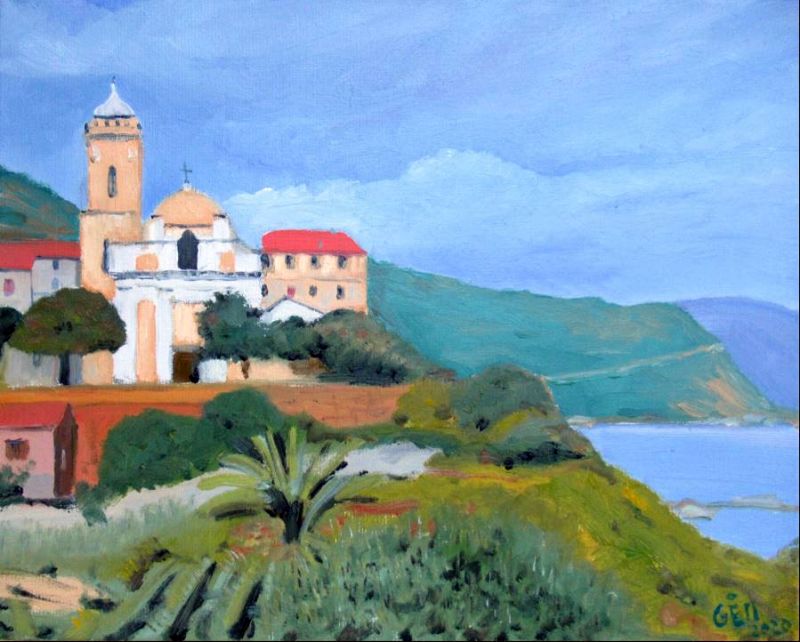 Carg&egrave;se en Corse par Emmanuel Mac&eacute;