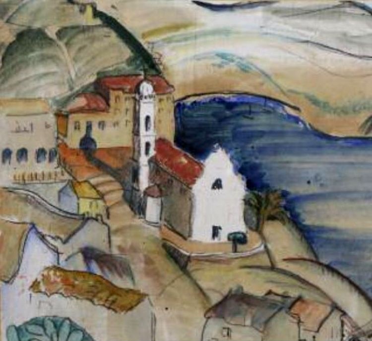 Carg&egrave;se par Henri de Waroquier
