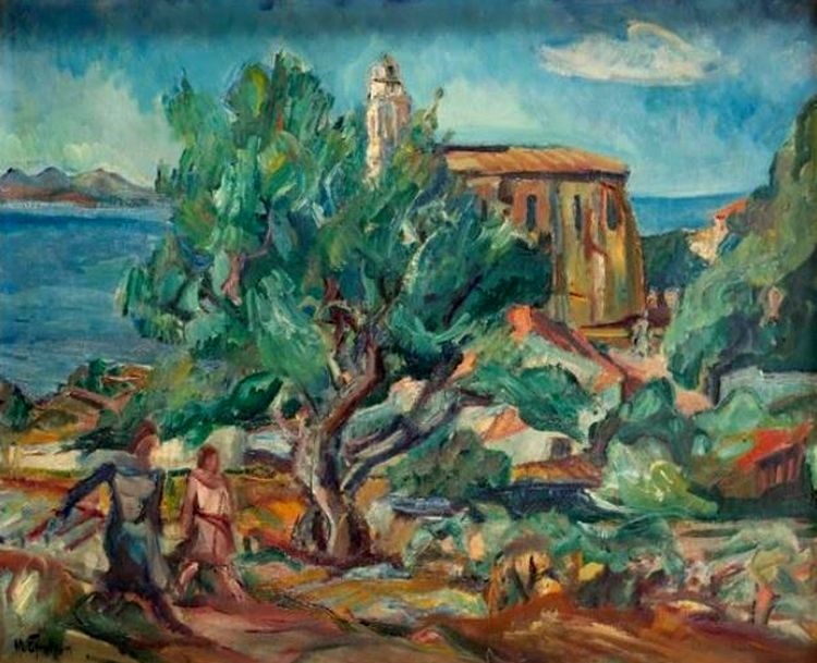 L'&eacute;glise de Carg&egrave;se par Hanri Epstein