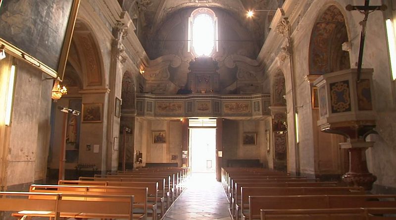 int&eacute;rieur &eacute;glise de la Porta