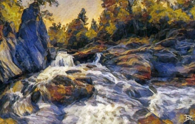 Torrent de la Castagniccia par Dan Kopel