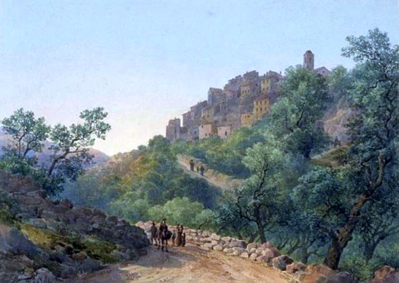Village de Castagnicia par Charles van de Velde