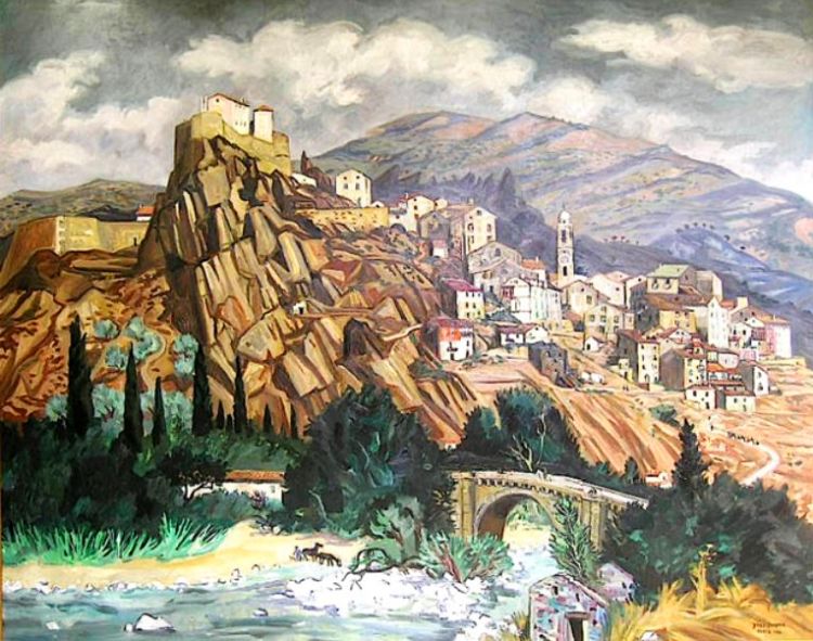 Cort&eacute; par Yves Brayer