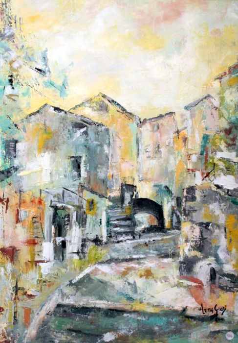  Cort&eacute;, vers la citadelle par Ana Grazi