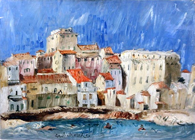 Ile Rousse, Corsica by Alexis Gritchenko