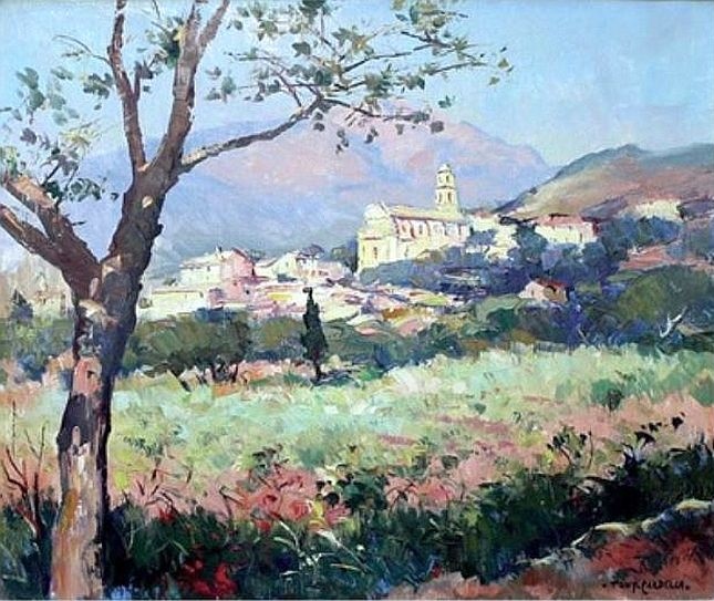 Village corse par Fra&ccedil;ois Corbellini