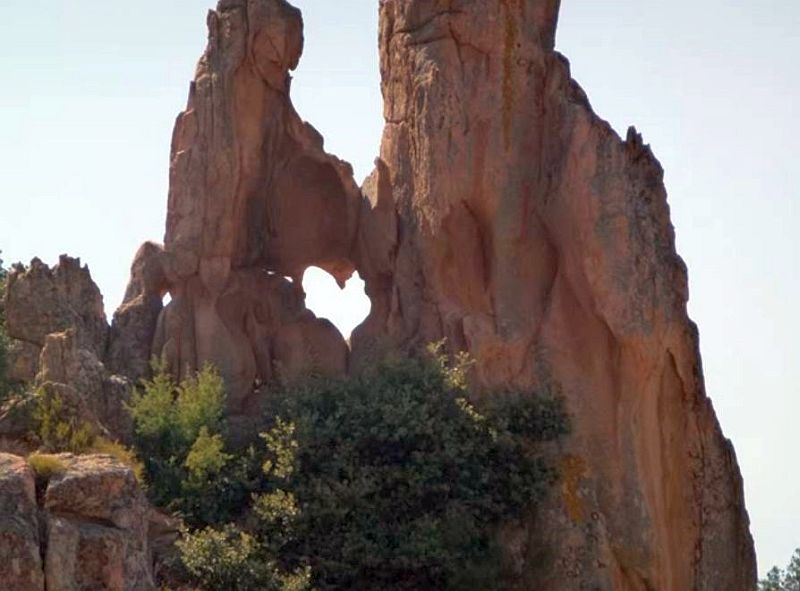 rocher des amoureux de Piana
