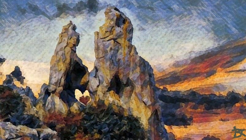 Les amoureux de  Piana par Dan Kopel