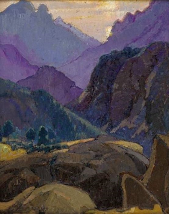 Paysage de Piana par  Pierre Gaston Rigaud